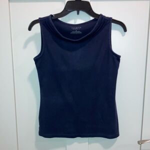 Petite blue top. Talbots.